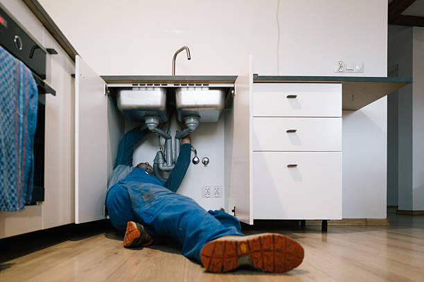 Professional Leak Detection technician working in Miamiville, OH